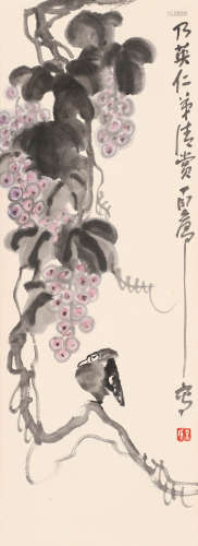 丁衍庸 (1902-1978) 花鸟