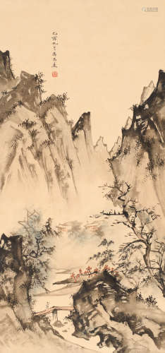 冯忠莲 (1918-2001) 山水