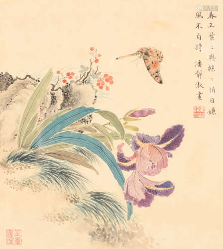 潘静淑 (1892-1939) 花蝶图