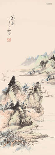 林散之 (1898-1989) 江南春