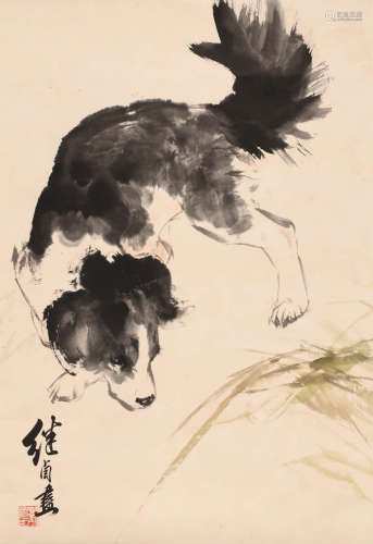 刘继卣 (1918-1983) 狗