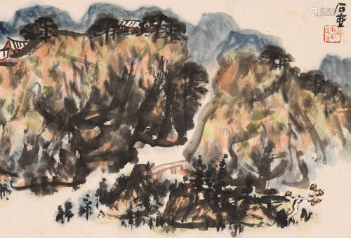 陈子庄 (1913-1976) 山水