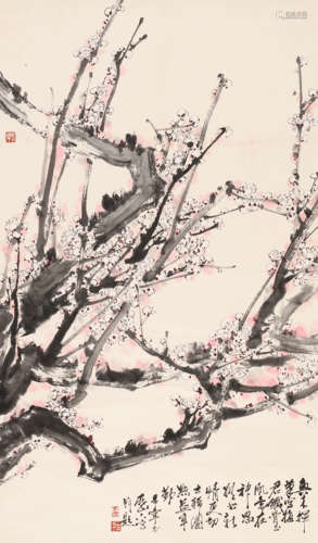 于希宁 （1913-2007） 白梅