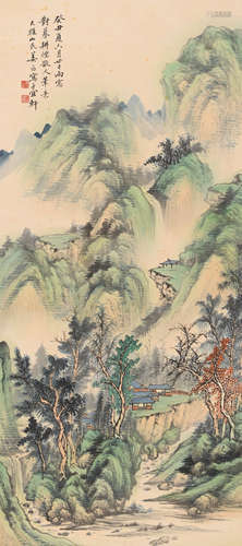 姜筠 (1847-1919) 山水