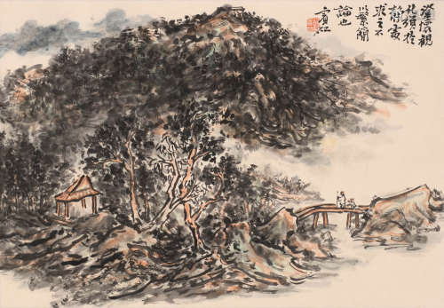 黄宾虹 (1865-1955) 山水