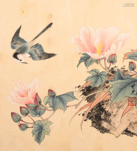 田世光 (1916-1999) 花鸟