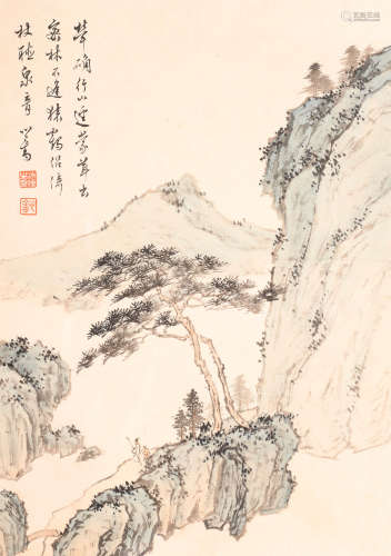 溥儒 (1896-1963) 山水