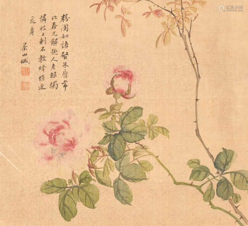 钱维城 (1720-1772) 花卉