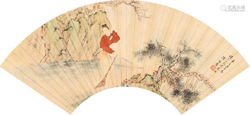 陈缘督 (1902-1967) 山水人物