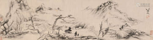 八大山人(款) (1626-1705) 山水
