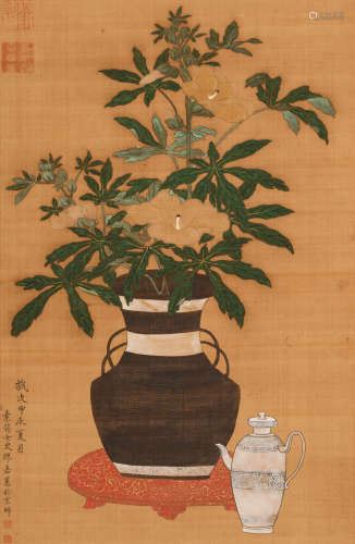 繆嘉惠 (1831-1908) 瓶花