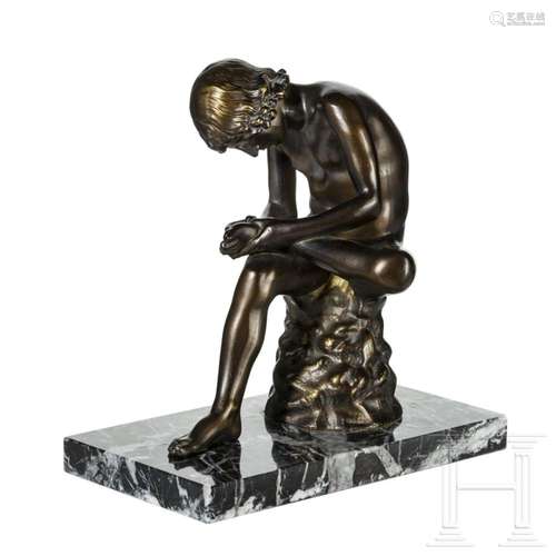 A statue of a boy extracting a thorn, 20th century