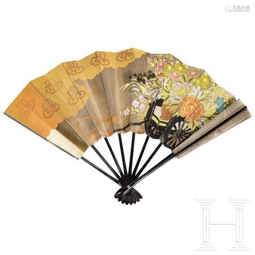 A Japanese fan for dancing, 20th century