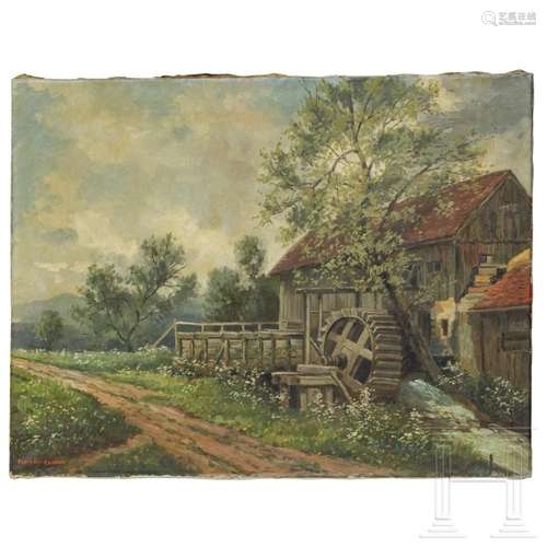 Georg Fuhrmann-Randeck - Old Mill, German, 20th century