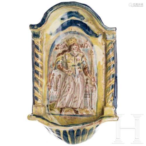 An Italian holy water font, 20th century