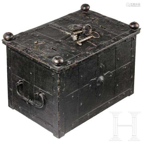 A small German armada chest, circa 1600