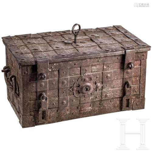 A German armada chest, 1st half of the 17th century