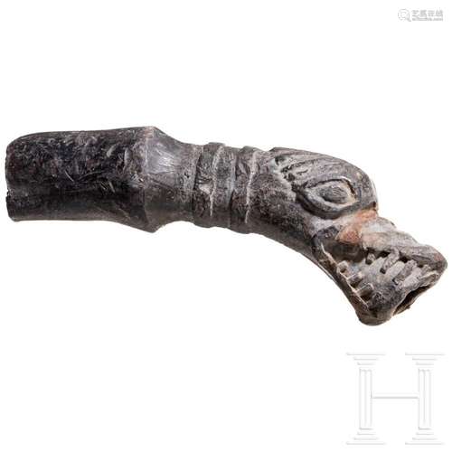 A lead water spout from Unterburg castle in Blankenheim, 16t...