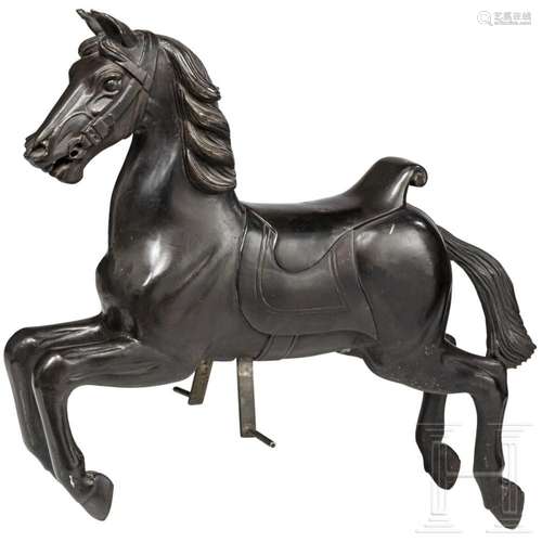 A French carrousel horse, 20th century