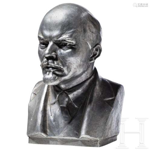 A bust of Lenin, Leningrad, 1970s