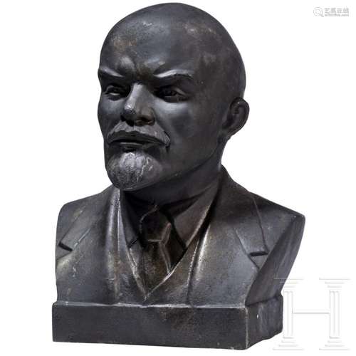 A bust of Lenin, Leningrad, 1980s