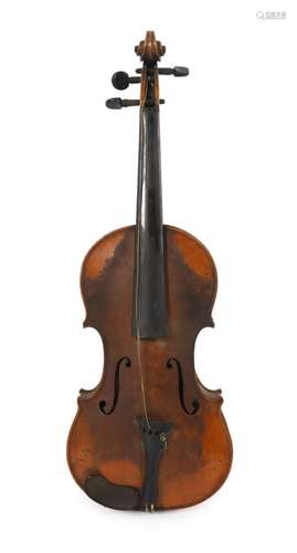 An Italian violin, 2nd half 19th century, length of back 35....