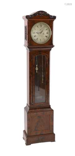 James Edwards of London. An early Victorian flame mahogany c...