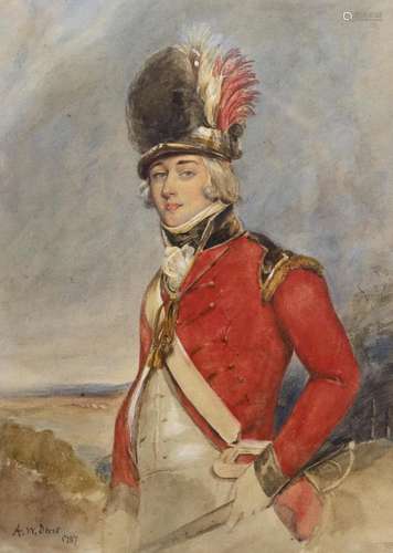 Arthur William Devis (English, 1763-1822), Portrait of Lieut...