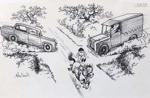 Norman Thelwell (English, 1923-2004), 'The New Forest Po...