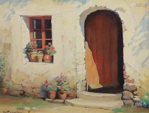 Robert Chailloux (French, 1913-2006), 'The Open Door'...