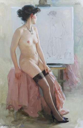 Konstantin Razumov (Russian, b.1974), 'The Painter's...