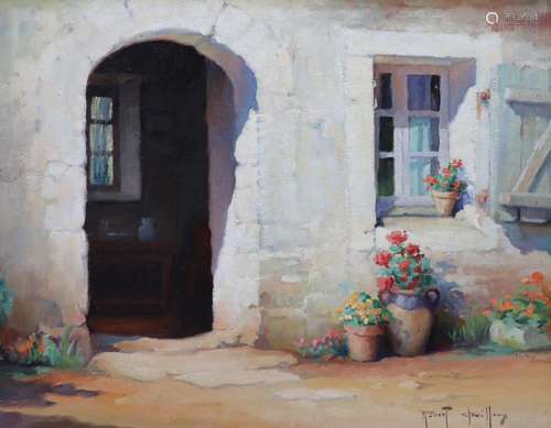 Robert Chailloux (French, 1913-2006), 'Cottage doorway&#...