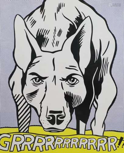 Roy Lichtenstein (American, 1923-1997), 'GRRRRRRRRRRR!!&...