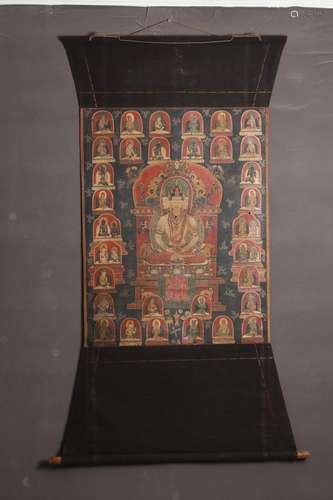 A CHINESE THANGKA