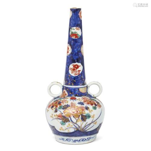 A Japanese verte-Imari rosewater sprinkler, Edo period, 19th...