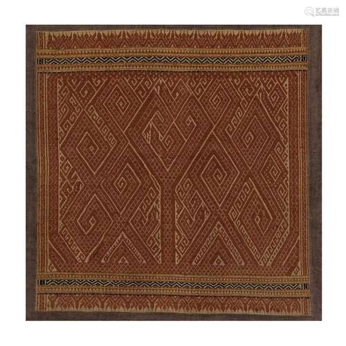 A Lampung ceremonial textile, Tampan, South Sumatra, 19th/20...