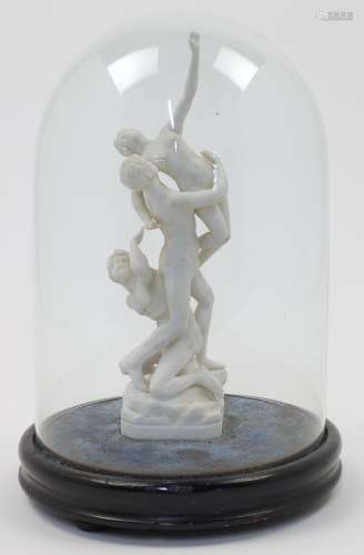 After Giambologna, Italian, 1529-1608,a bisque figural group...