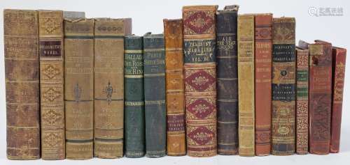 A selection of decorative bindings, 19th century and later, ...