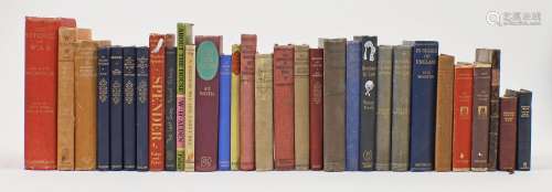 A collection of books, comprising: novels, poetical works an...