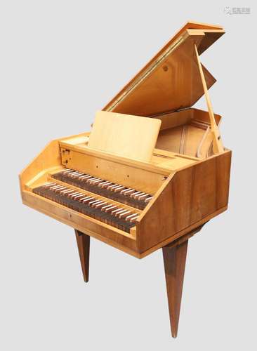 A Sperrhake Passau walnut cased harpsicord, second quarter 2...