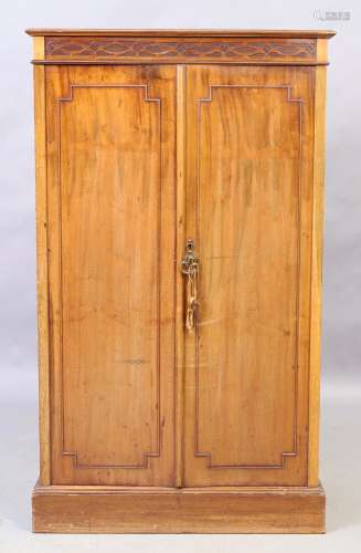 An Edwardian mahogany cupboard, first quarter 20th century, ...