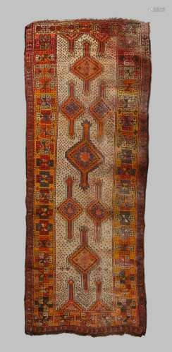 A Persian Kurdie long rug, second quarter 20th century, the ...