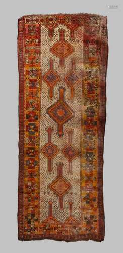 A Persian Kurdie long rug, second quarter 20th century, the ...