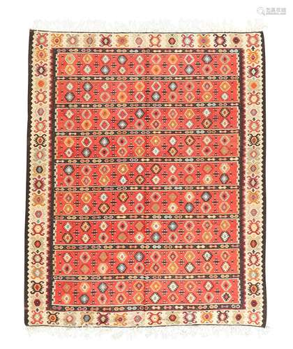 A Persian Qashqai Kilim, third quarter 20th century, the cen...