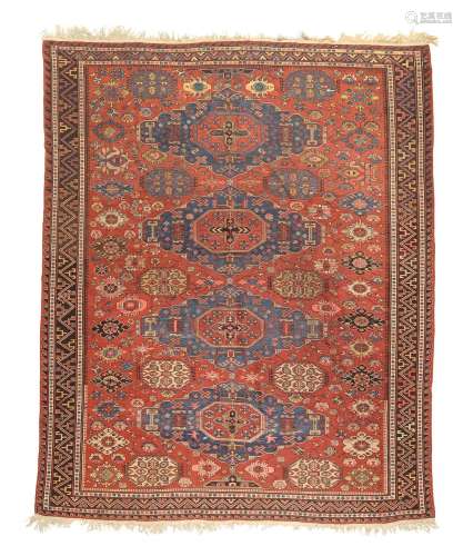A Soumac Caucasian flatweave carpet, first quarter 20th cent...