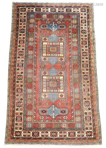 A Caucasian Kazak rug, second quarter 20th century,the centr...