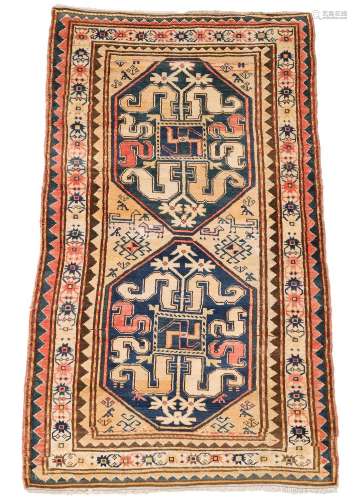A Caucasian Kazak rug, second quarter 20th century, the cent...