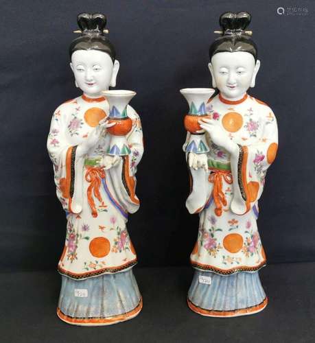 FIGURAL CANDLESTICKS