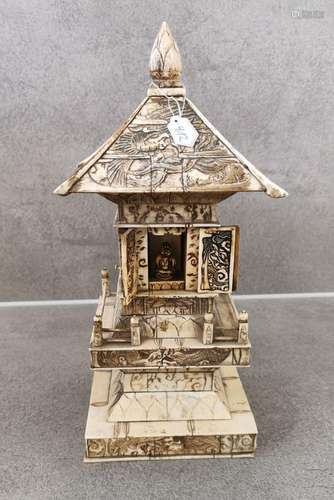 PAGODA WITH BUDDHAS SHRINE