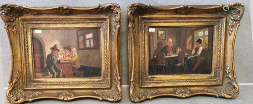 PAIR OF PAINTINGS